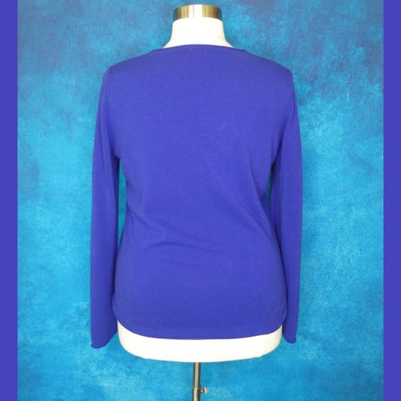White Stag Blue V Neck Sweater XXL - Picture 5 of 8